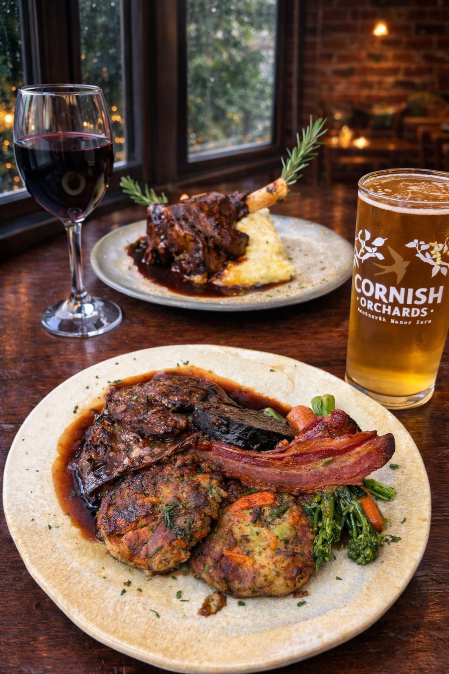 A dish served at The Squirrel Inn
