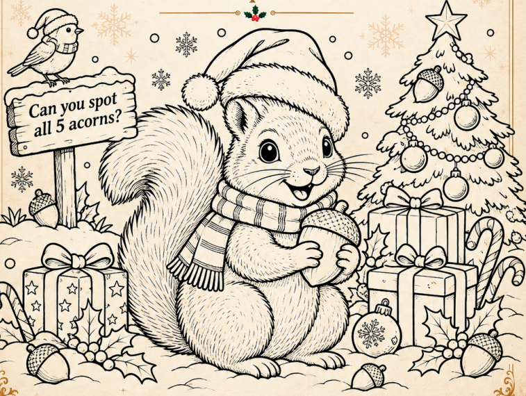 FOR LITTLE SQUIRRELS